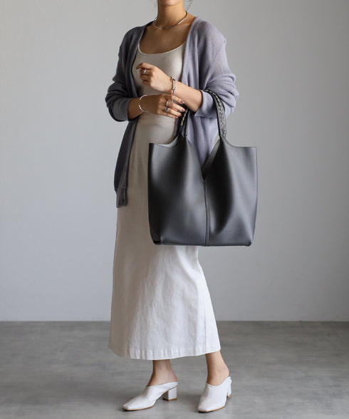 トライアングルカットトートバッグ 12-1058